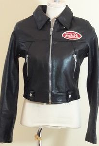 Von Dutch Genuine Leather Jacket Medium